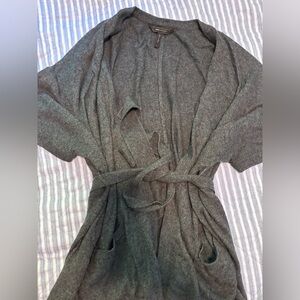 BCBGMaxAzria Charcoal Knit Sweater